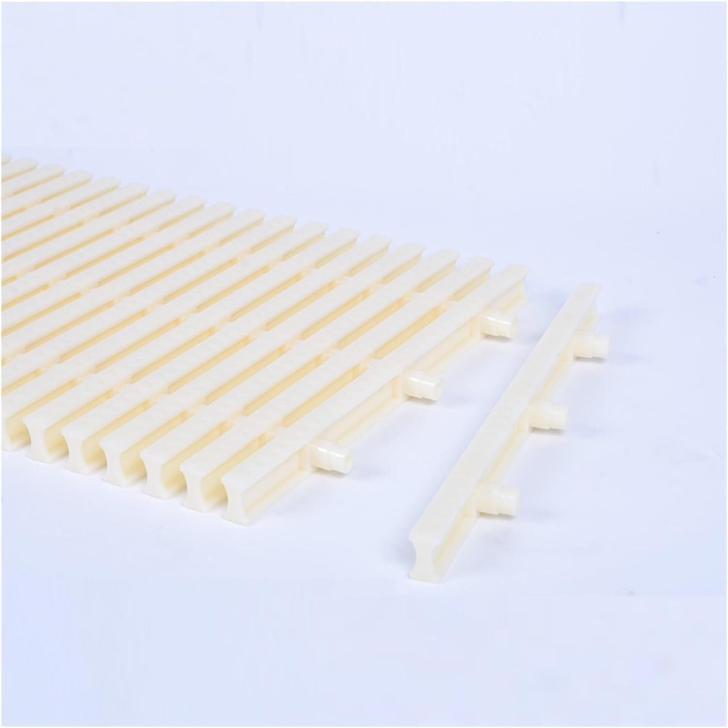 Griglia di Scarico per Piscina da 9,87" – Confezione da 6 Griglie di Troppo Pieno in plastica Resistente per Un drenaggio efficiente di Piscine, vialetti e patii, griglia Bianca per Una faci