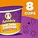 Annie's Real Aged Cheddar with Organic Pasta, Macaroni and Cheese Microwavable Cups, Made with Real Cheese, 8 Ct, 16.08 oz