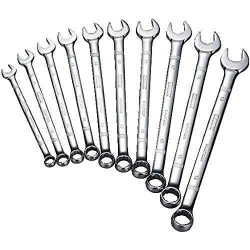 DEWALT Jeu de 10 clés mixtes, MM, (DWMT72166)