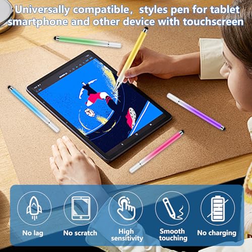Stylet écran tactile iPad iPhone et ordinateur - Lot de 5 stylets tablettes Android