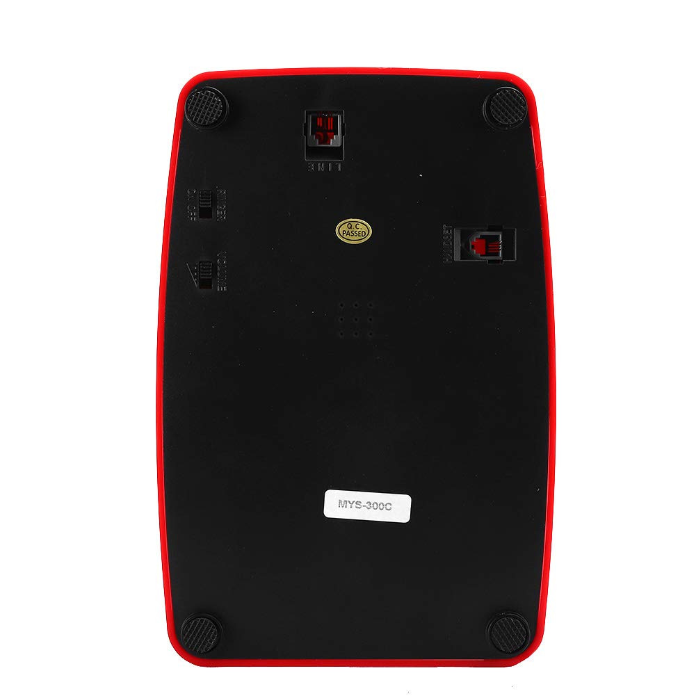Generic Hotelowy Telefon Stacjonarny w Stylu Vintage z mechaniczną słuchawką z Miedzianym Dzwonkiem do Dekoracji Biura Bezpieczny materiał ABS