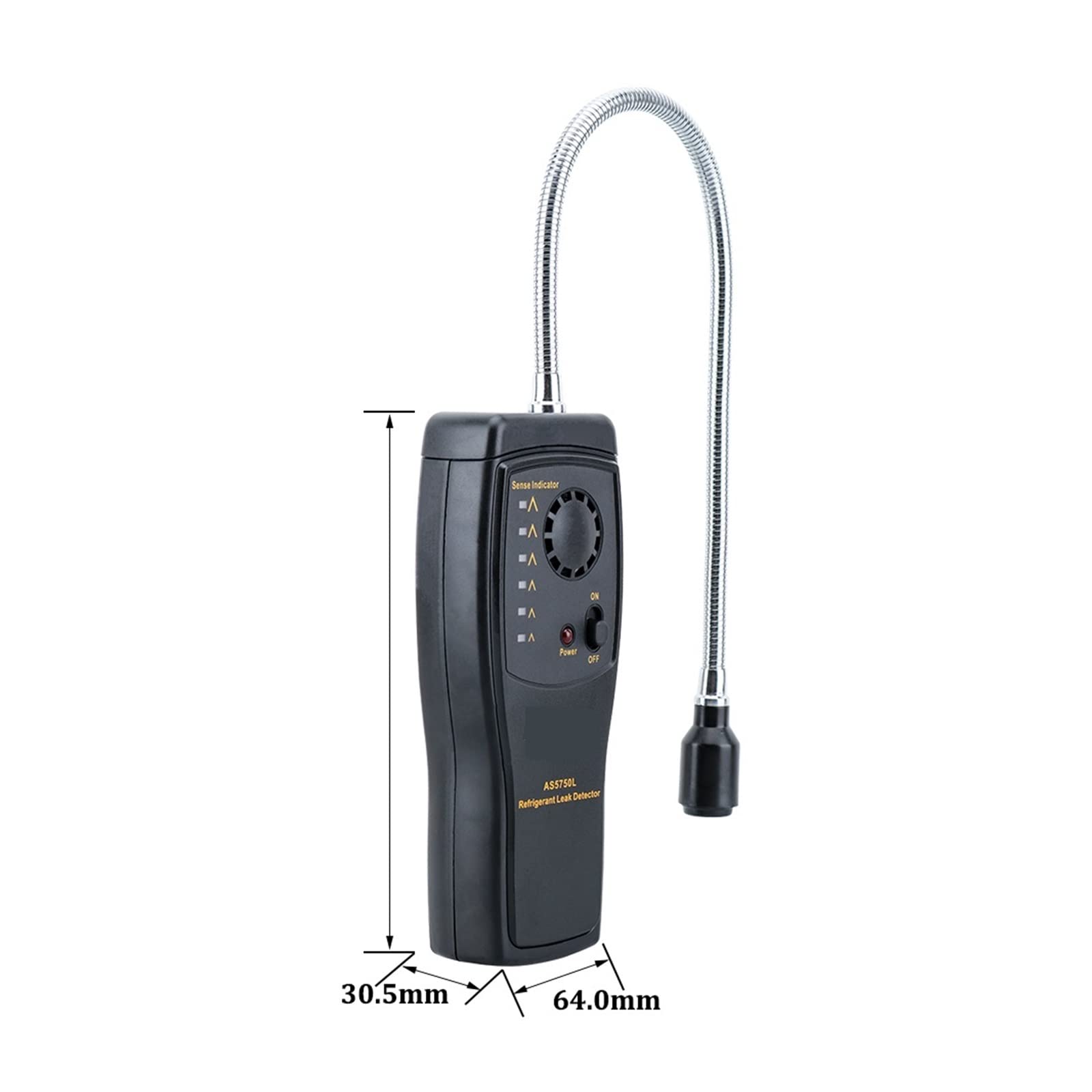 Gas Melder, Gasanalysator Freon-Gas-Lecktester CFCs HCFCs HFCs Halogen Freon-Gasdetektor Kältemittel Klimaanlage Monitor Gasleck