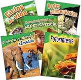 Life Science Grade 3 Spanish: 5-Book Set (Science: Informational Text) (Spanish Edition)