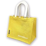 サウスキー ジュートエコバッグ Sサイズ イエロー