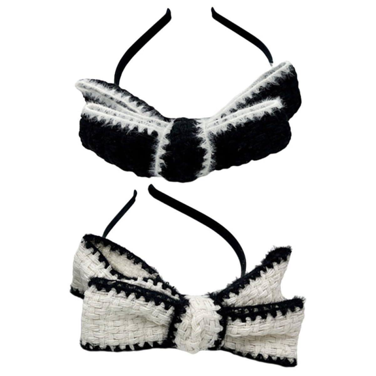 FOMIYES 3 Set Di Fasce Per Con Fiocco Alla Moda Fasce Per Con Fiocco Per Donne 2 Pezzi * 3
