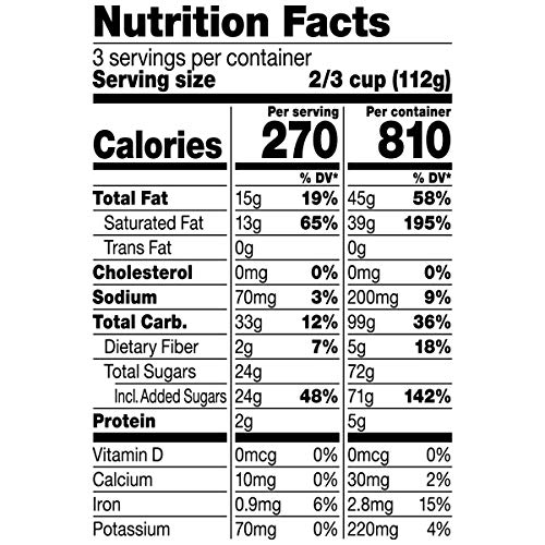 So Delicious Coconut Milk Cookie Dough Frozen Dessert, 15 oz (frozen)