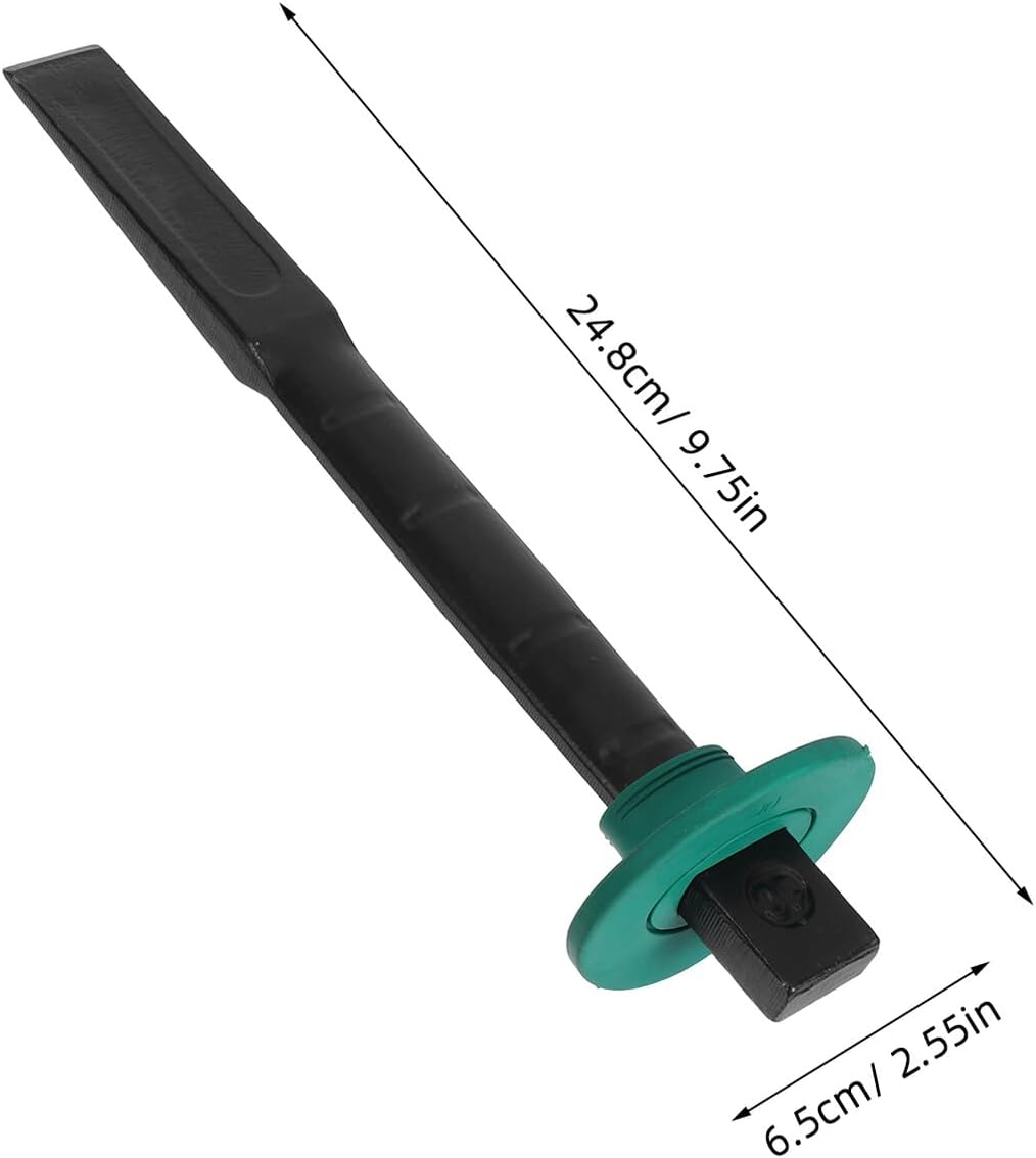 Industrial Grade Flat Masonry Chisel 10" (250mm) Alloy Steel Heavy Duty Concrete Brick Stone Chisel Hand Tool for Demolition and Precision Cement Work