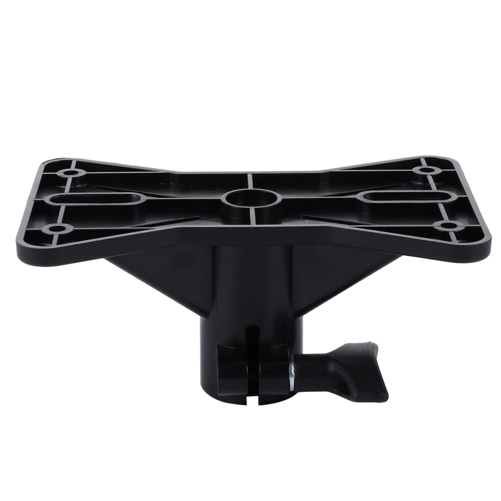 Vaguelly Heavy Duty Speaker Mount Holder for Stage Black Durable Design Easy Installation Wide Tray for Excellent Stability for Performances Parties