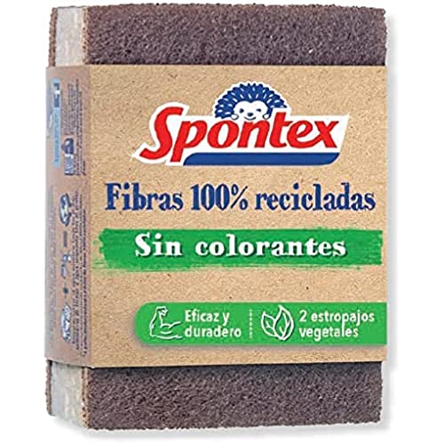 Spontex Estropajo Fibras Recicladas x 2