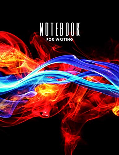 Notebook for writing: College Ruled, Soft Cover, Large Composition Book, 8.5 x 11 inch (21,59 x 27.94 cm), 110 pages for writing