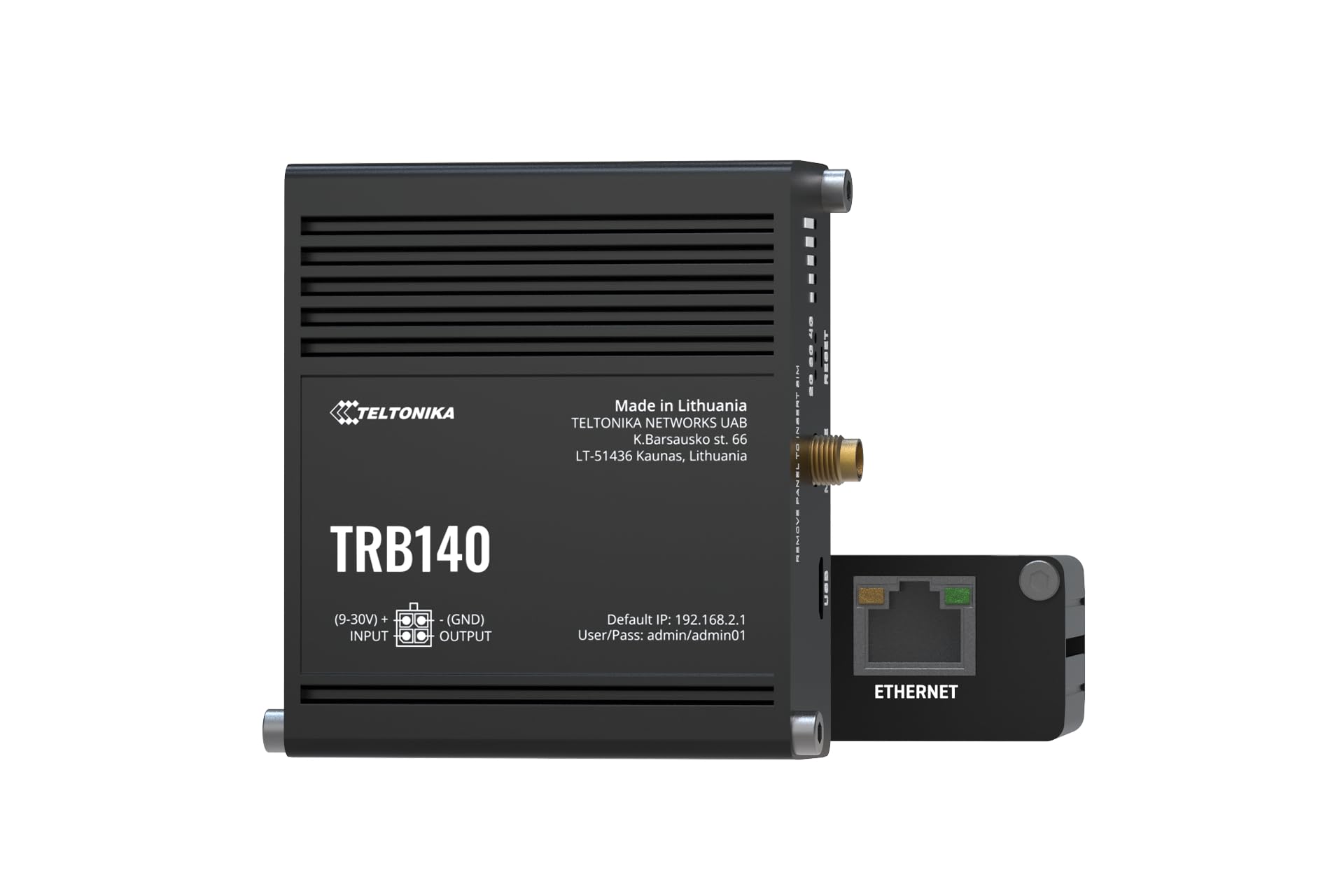Teltonika TRB140 Industrial Ethernet to 4G LTE IoT Gateway