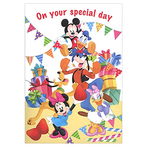 Amazon | バースデーカード メロディカード ディズニー 誕生日