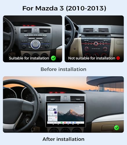 Radio con Pantalla 11.5'' para Mazda 3 2010-2013 miniatura 2