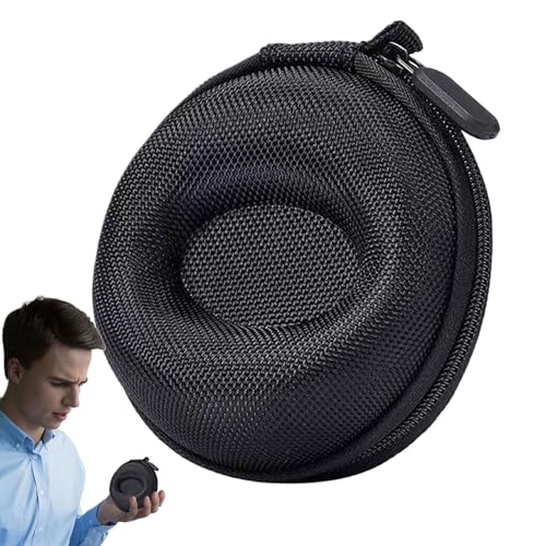 Bolsa de almacenamiento para relojes: caja resistente para reloj individual, bolsa de transporte amortiguadora, organizador protector ligero, diseño de cremallera segura, compartimento para reloj