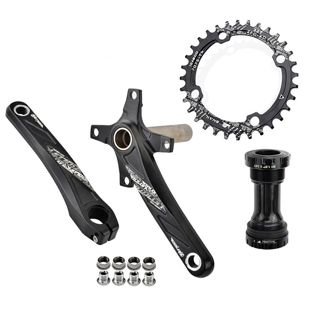 Juego De Bielas De Montaña 170/175 Mm - Hueco Integrado, Montaje Directo GXP, Compatible Con 9/10/11/12 Velocidades, Aluminio 6061