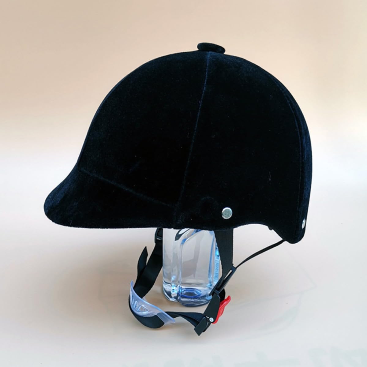 Sosoport Casco da Equitazione Donna in Velluto Struttura Abs, Design Elegante, Comodo e Traspirante per Eventi Competitivi e Attività All'aperto