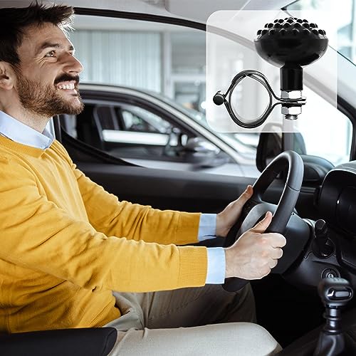 Reforço do volante do carro | reforço do volante | Bola controle mão elegante, botão giratório autom