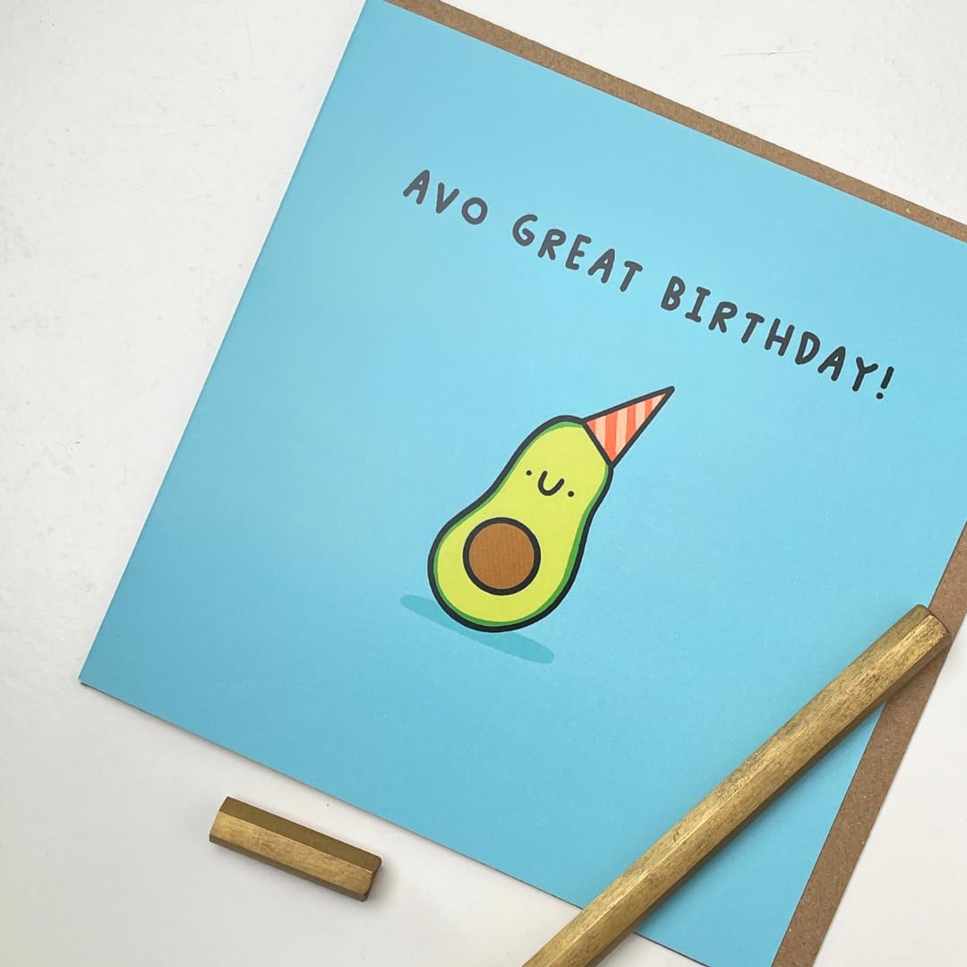 Old English Co. Divertida Tarjeta De Cumpleaños De Aguacate Para El O Ella Let S Get Smashed Avocado Pun Broma Para Hombres Y Mujeres Celebra