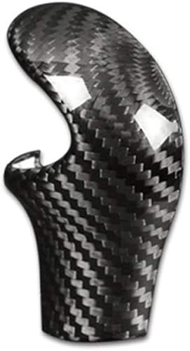 Miniatura 4 de WLKE Add-on - Pomo de palanca de cambios automática de fibra de carbono real, ajuste para Mini Cooper S One Countryman Cluman R55 R56 R58 R60 F55