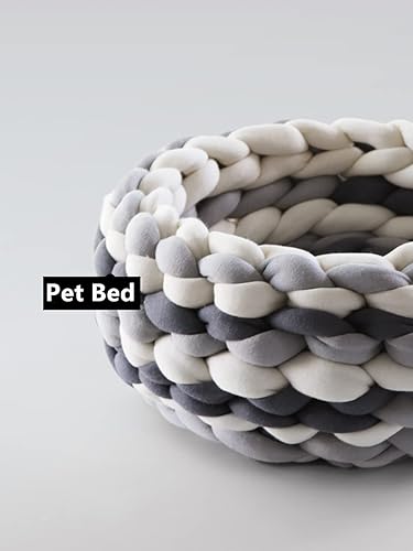 Miniatura 5 de Hilo grueso grueso de lana merina súper suave, 2.2 libras, lavable, súper voluminoso, hilo de lana gigante para tejer brazos extremos para