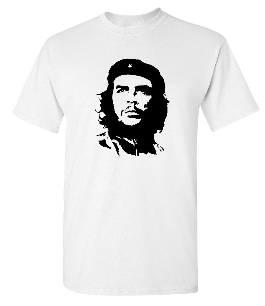 Che Guevara T Shirt - Classic Retro tee White L