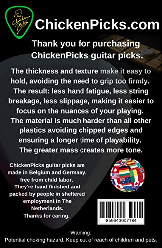 ChickenPicks guitar picks ChickenPicks Bermuda IIIP Lot de 3 médiators 2,1 mm - Les Beatles, Paul McCartney, John Lennon, RIngo Starr, George Harrison ChickenPicks guitar picks ChickenPicks Bermuda IIIP Lot de 3 médiators 2,1 mm – Image 8