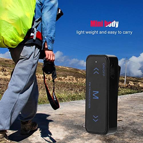 Miniatura 4 de 2 mini radios bidireccionales de negocios, walkie talkie manos libres para conversación, camping, senderismo, jugar, al aire libre