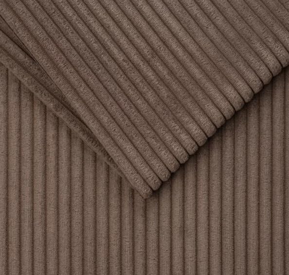TAPHICEROS Cord Stoff, Braun, 100cm x 142cm, Meterware, Polsterstoff Material, Möbelstoff, Dicker Rippenstoff, Kord-Stoff, Bezugsstoff, Dekostoff für DIY Möbel Sofa Couch Kissenbezüge Kleidung
