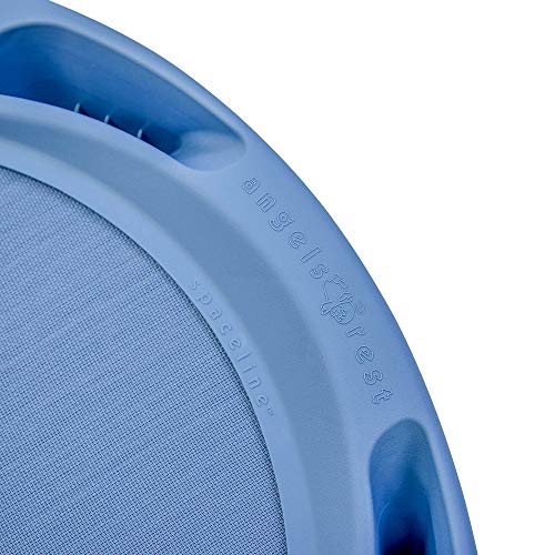 Angeles Spaceline Cots Standard Size, Set-4, Wedgewood Blue, Afb5735Aww, Daycare And Preschool Portable Nap Cots For Kids And Toddlers Indoor Sleeping #TOP4