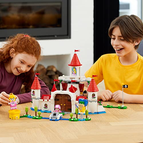 Super Mario Pack Espansione Castello di Peach, Giocattolo con Personaggi di Bowser, Ludwig e Goomba, si Combina con gli Starter Pack, Giochi per Bambini e Bambine da 8 Anni, Idee Regalo 71408 - Lego - Immagine 8
