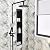 10pcs Marble Peel and Stick Backsplash Waterproof Shower Wall Panels, PVC Foam Wall Panels 11.8"x11.8" Peel and Stick Tile for Home Bathroom, Kitchen, Living Room, Blue and Gold (Not Real Tile)