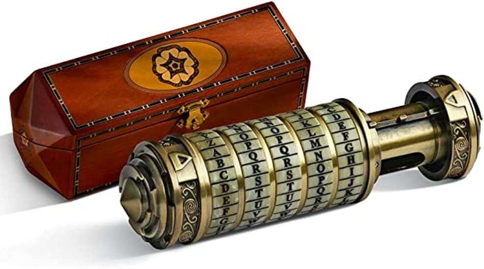 The Noble Collection Da Vinci Code Cryptex, Maßstab 1: 1, Prop, Replik (Kostümzubehör)