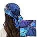 RIIQIICHY 100% Mulberry Silk Scarf Head Scarf for Women Hair Scarf Silk Scarf for Sleeping Hair Wrapping Square Neck Scarves