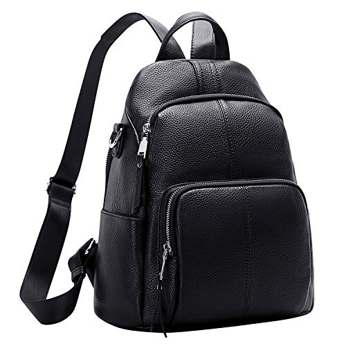 ALTOSY Echtleder Damen Rucksack Tasche Elegant Anti-Diebstahl Tagesrucksack Schultertasche – Bild 3