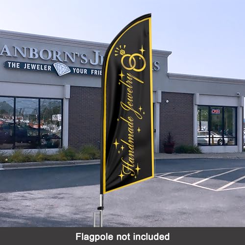 Drapeau en polyester pour attirer les clients en magasin
