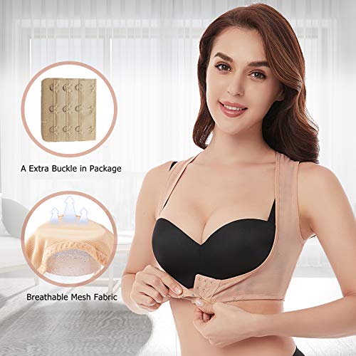 Werena Women Posture Corrector Back Brace Support Bra Shaper Vest Sleeveless Shapewear Tops4