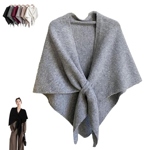ABOSEDE Women's Solid Color Scarf Casual Soft Comfortable Shawl for Daily Wear, Shawl Wraps for Women