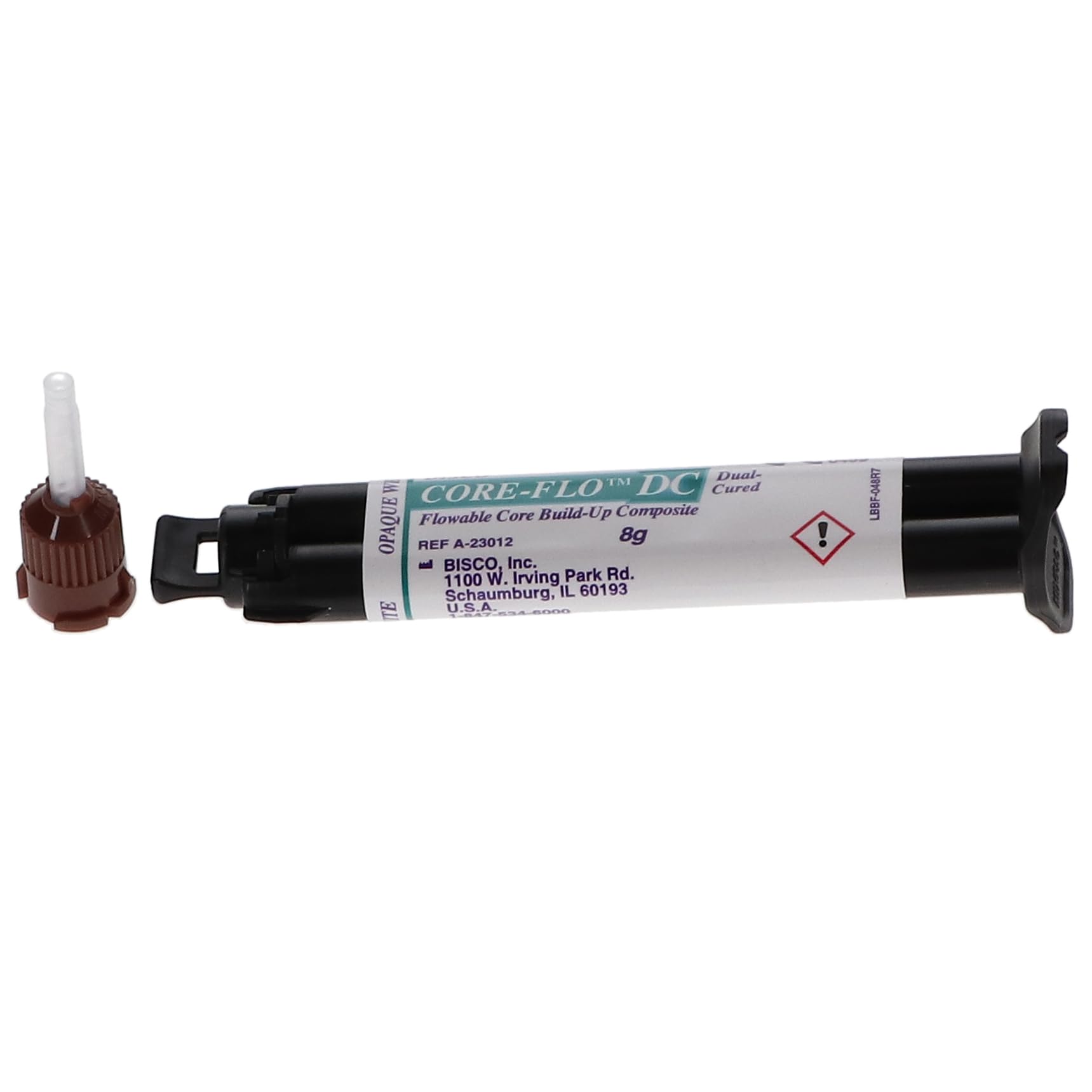 Dental BISCO Core-Flo DC Dual Cure Flowable Core Build-up Composite Opaque White