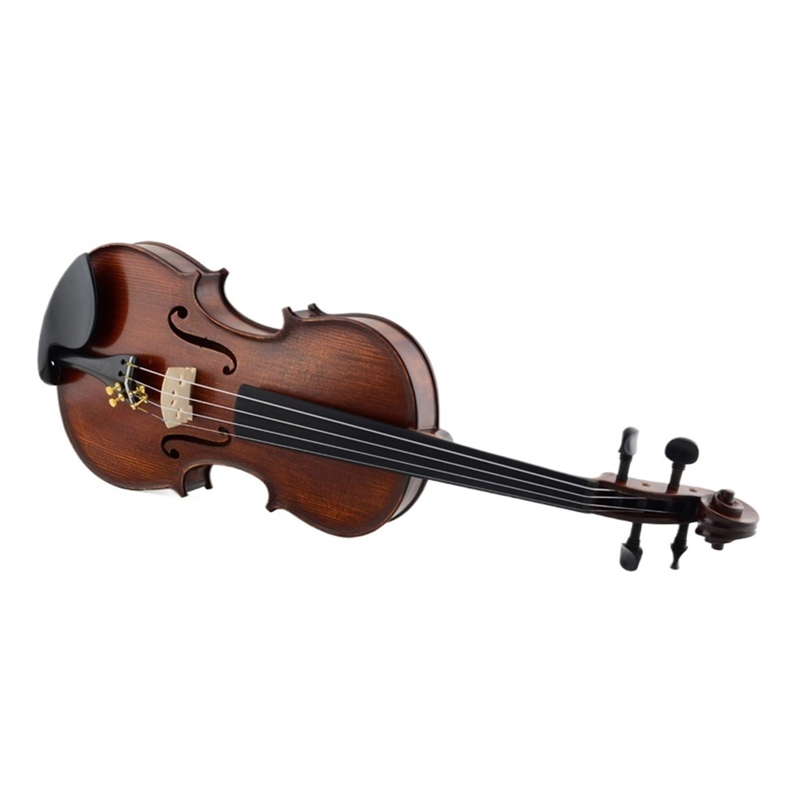 Strumento Musicale Professionale 4/4 Per Adulti Violino In Ebano Con Corde Violino