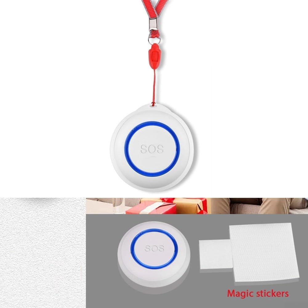 Tuya-Wifi Smart SOS Bouton d'urgence pour personnes âgées, pour Tuya Wifi Smart Button Système d'alarme sans fil convivial pour les soignants