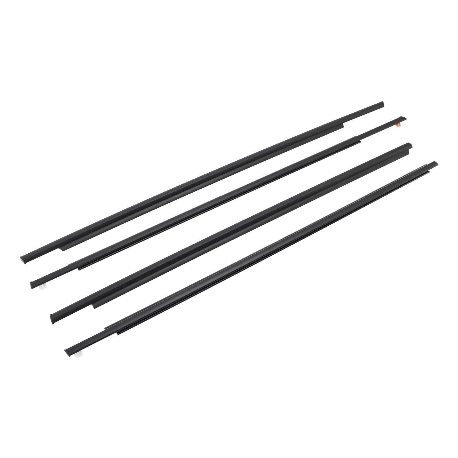 Ajohbm One Color For Toyota For Prius 2004-2009 Door Glass Belt Outer Molding Weatherstrip Car Accessories