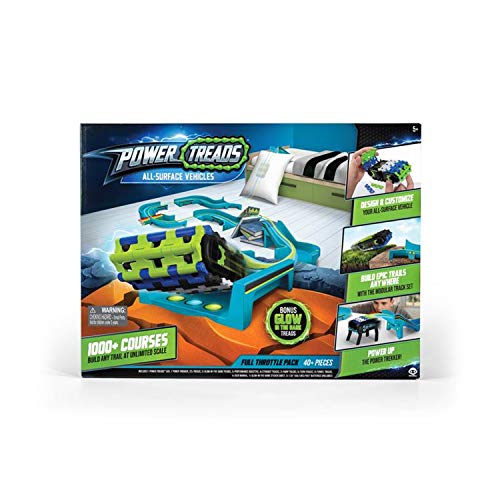 Wow Wee Power Treads Set With Track And Tracked Vehicle