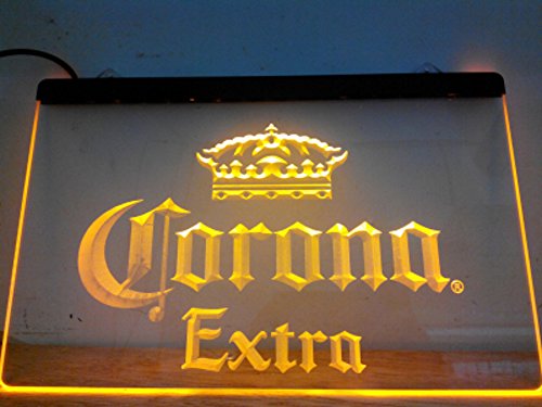 Preisvergleich Produktbild Corona Extra LED Zeichen Werbung Neonschild Gleb