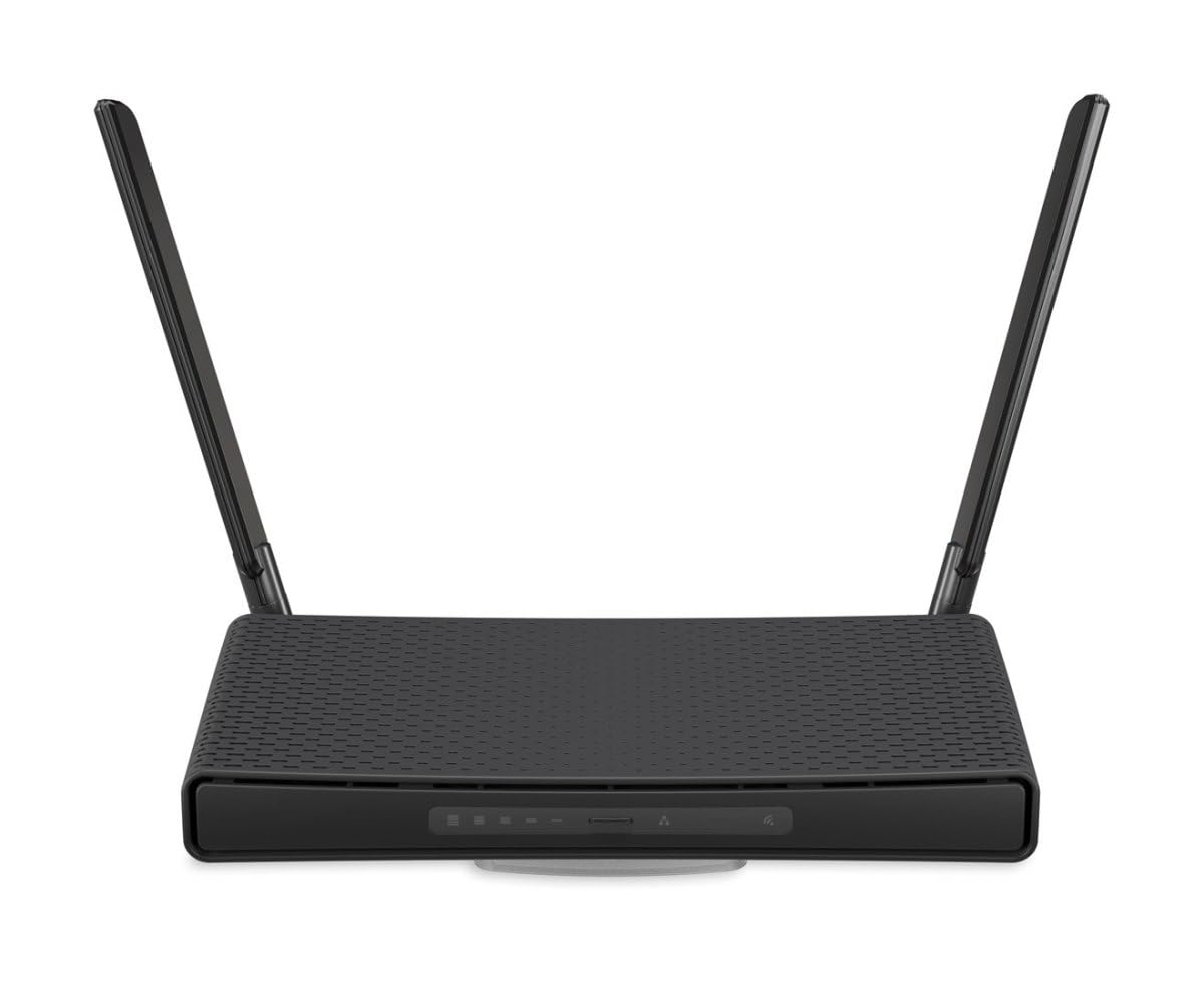 Mikrotik Hap Ax? Router Wireless Gigabit Ethernet DuaL-Band [2.4 Ghz/5 Ghz] Nero (mikrotik Hap Ax3 Home Access Point/Router - C53uig+5hpaxd2hpaxd)