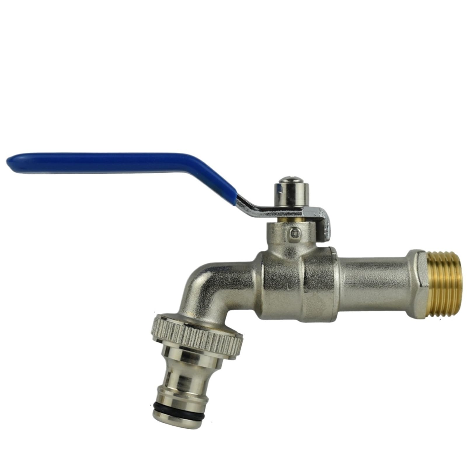 Taps Garden Replacement 1/2'' IBC Water Tank Connector Brass Tap Faucet Adapter 2-Way 1-Way Irrigation Hose Joint Fitting Ball Valve for Garden(SPL11-581)