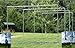 Jones Sports 42PLY Medium Duty #24 Batting CAGE with EZ Frame KIT for Baseball, Softball, Backyard Sports (10'H x 12'W x 50'L (#24)(Long Poles Not Included))