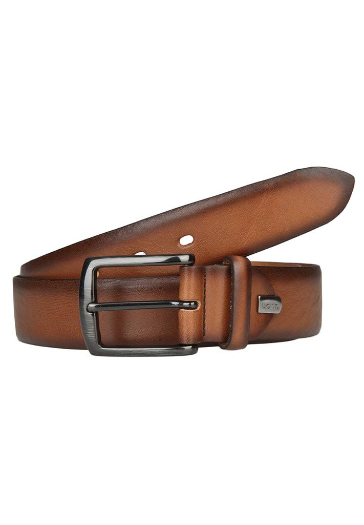 LLOYD Men's Belts Gürtel Herrengürtel Ledergürtel Cognac 6835