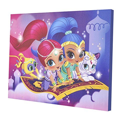 Idea Nuova Nickelodeon Shimmer and Shine LED Wall Art