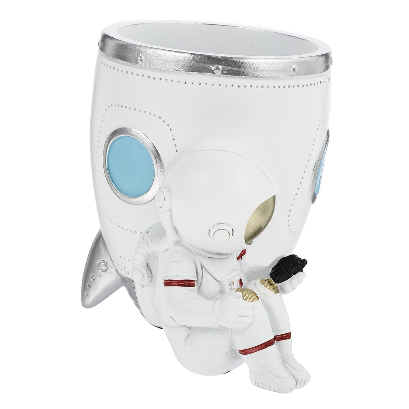 Porte-stylo astronaute idée cadeau originale décoration bureau rentrée scolaire