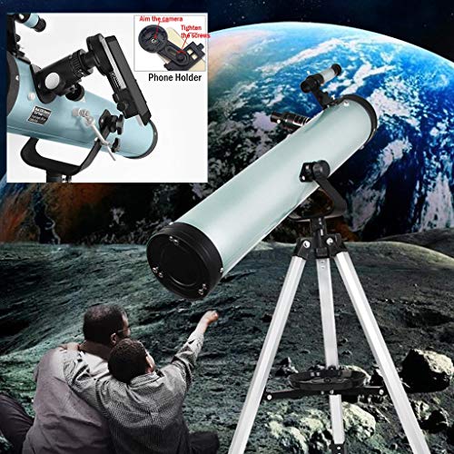 Telescope 35X-350X Refractor Telescopio para principiantes miniatura 7